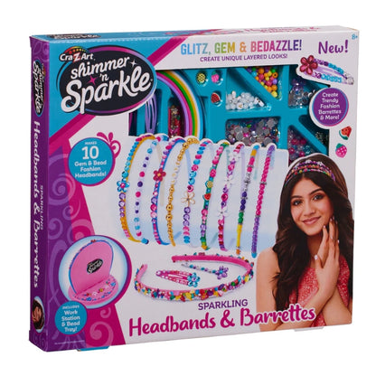 Cra-Z-Art - Shimmer n' Sparkle Sparkling Headbands & Barrettes | 8Y+