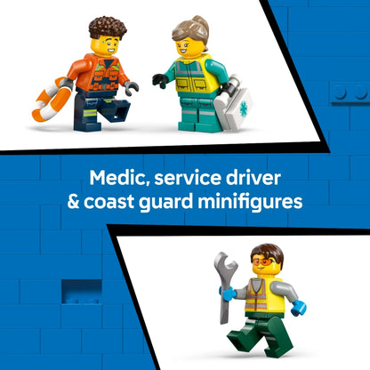Lego - Airplane, Service Truck & Hovercraft Remix 990 Pcs 7Y+ — BambiniJO Jordan