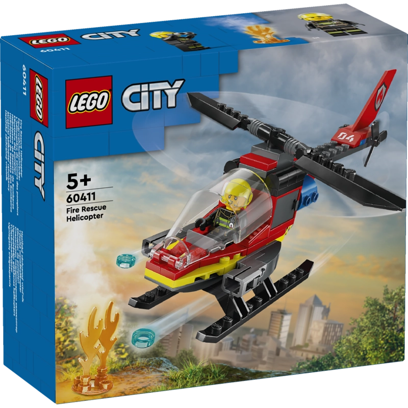 Lego - Fire Rescue Helicopter 85 Pcs 5Y+ — BambiniJO Jordan