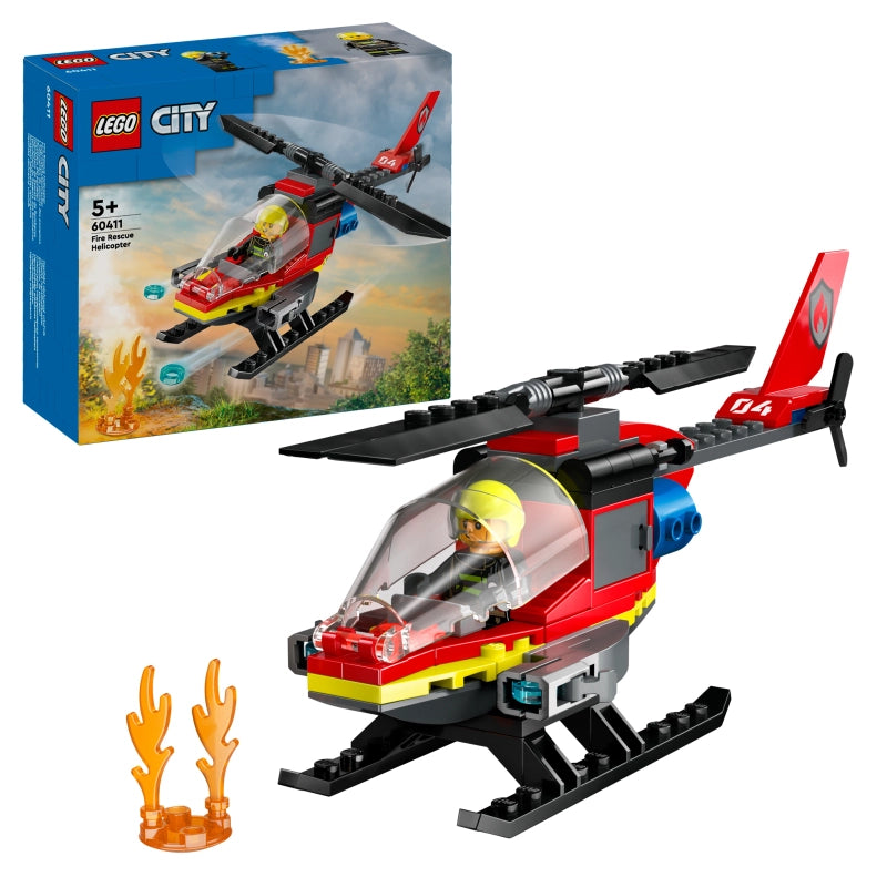 Lego - Fire Rescue Helicopter 85 Pcs 5Y+ — BambiniJO Jordan