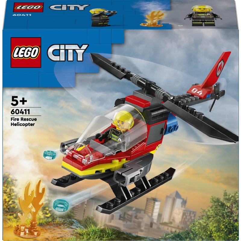 Lego - Fire Rescue Helicopter 85 Pcs 5Y+ — BambiniJO Jordan