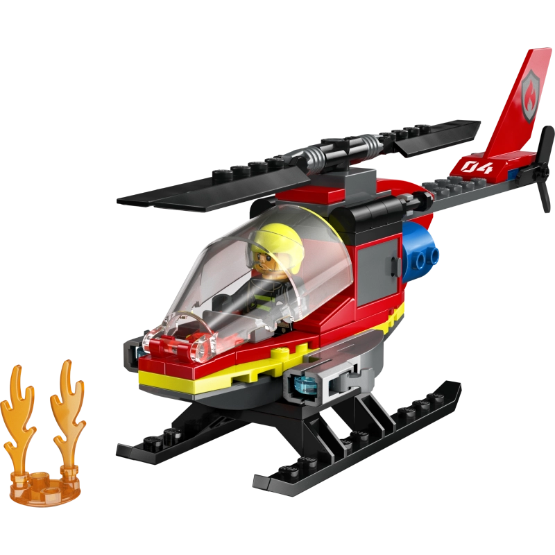 Lego - Fire Rescue Helicopter 85 Pcs 5Y+ — BambiniJO Jordan