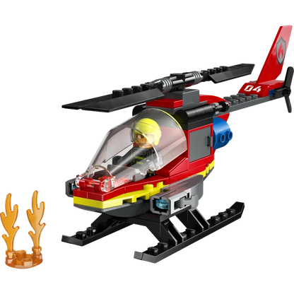 Lego - Fire Rescue Helicopter 85 Pcs 5Y+ — BambiniJO Jordan