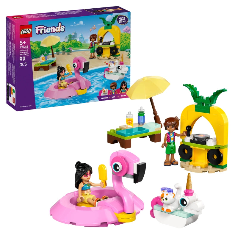 Lego - Unicorn & Flamingo Pool Party 99 Pcs 5Y+ — BambiniJO Jordan