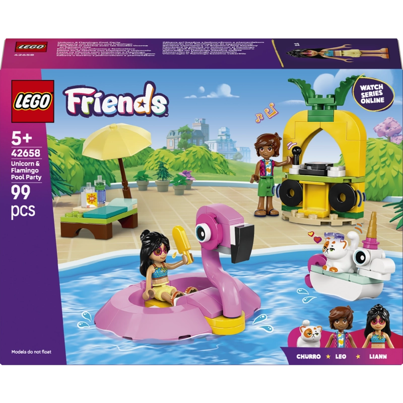 Lego - Unicorn & Flamingo Pool Party 99 Pcs 5Y+ — BambiniJO Jordan