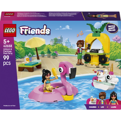 Lego - Unicorn & Flamingo Pool Party 99 Pcs 5Y+ — BambiniJO Jordan