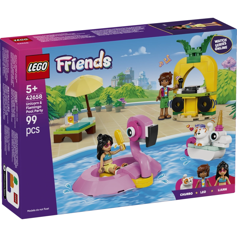 Lego - Unicorn & Flamingo Pool Party 99 Pcs 5Y+ — BambiniJO Jordan