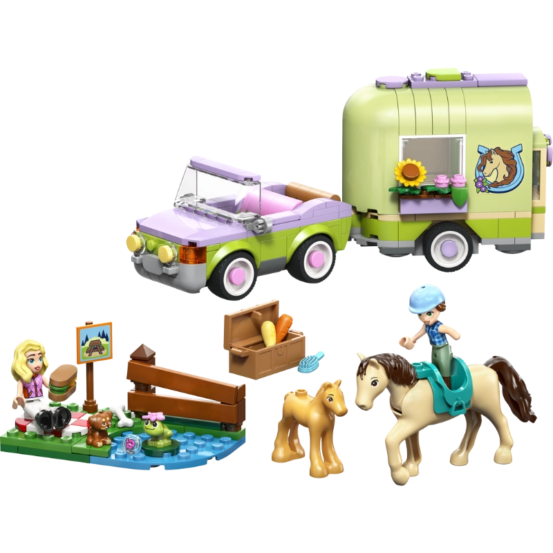 Lego - Horse & Baby Foal Trailer 279 Pcs 7Y+ — BambiniJO Jordan