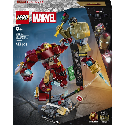 Lego - Epic Battle: Hulkbuster vs. The Hulk 413 Pcs 9Y+ — BambiniJO Jordan