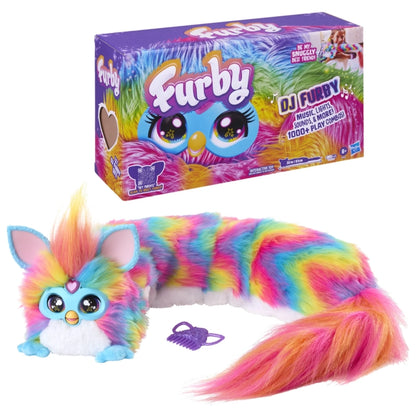 Furby - DJ Furby Interactive Toy, Rainbow | 6Y+