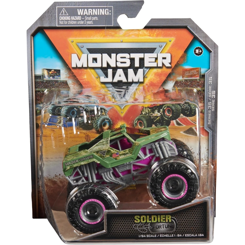 Monster Jam - 1:64 Vehicles Series 35 | 3Y+ Monster Jam - 1:64 Vehicles Series 35 | 3Y+