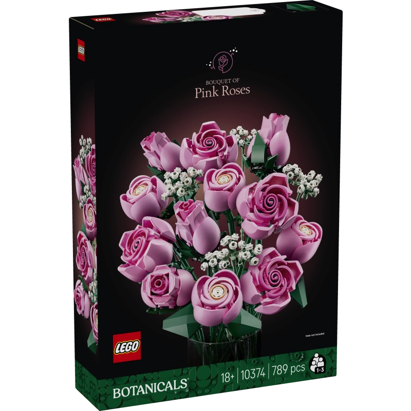 Lego - Bouquet of Pink Roses 789 Pcs 18Y+ — BambiniJO Jordan