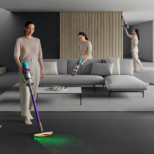 Dyson - Gen5 Detect Cordless Vacuum HEPA 280 AW 0.77 L 60 Minutes Run Time Iron/Purple — BambiniJO Jordan