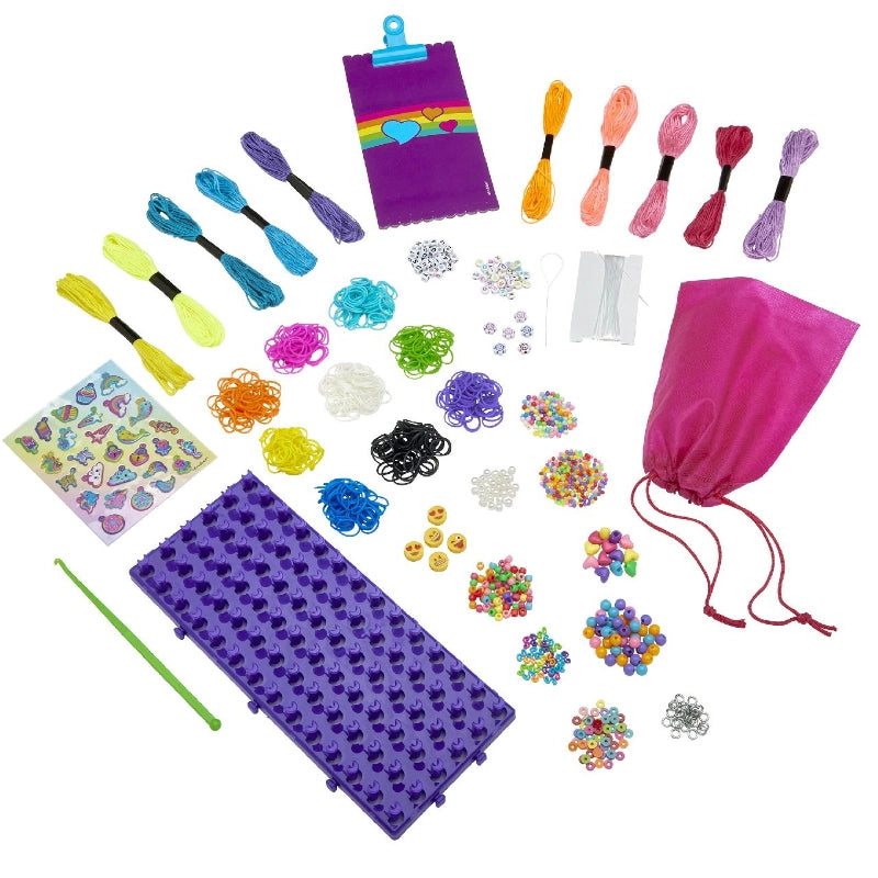 Cra-Z-Art - Cra-Z-Loom All-in-One Loom Bead & Charm Friendship Studio | 8Y+
