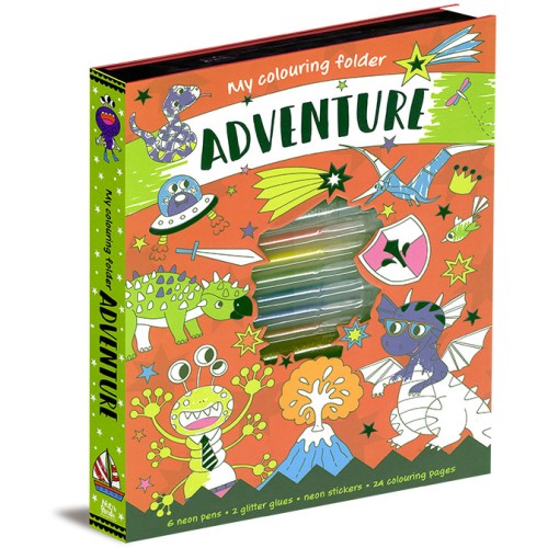 North Parade - Colouring Folder: Adventure