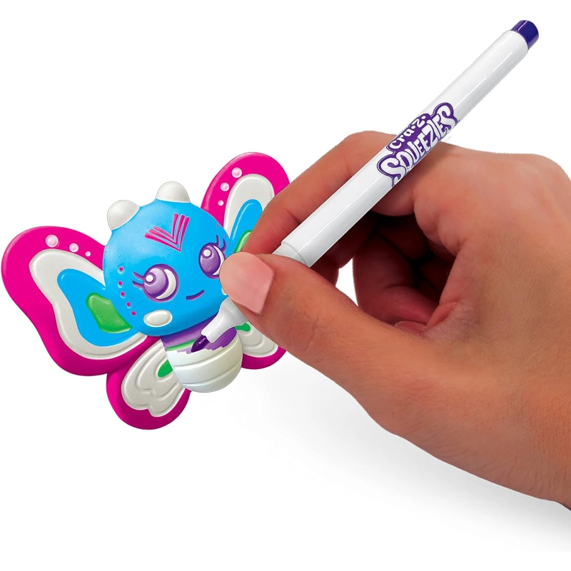 Cra-Z-Art - Shimmer 'n Sparkle Color Your Own Squeezie Fun | 6Y+ Cra-Z-Art - Shimmer 'n Sparkle Color Your Own Squeezie Fun | 6Y+