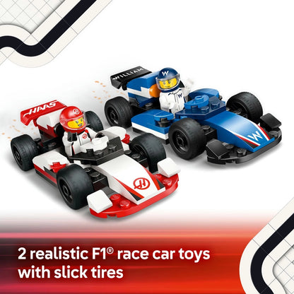 Lego - F1 Williams Racing & Haas F1 Race Cars 92 Pcs 4Y+ — BambiniJO Jordan