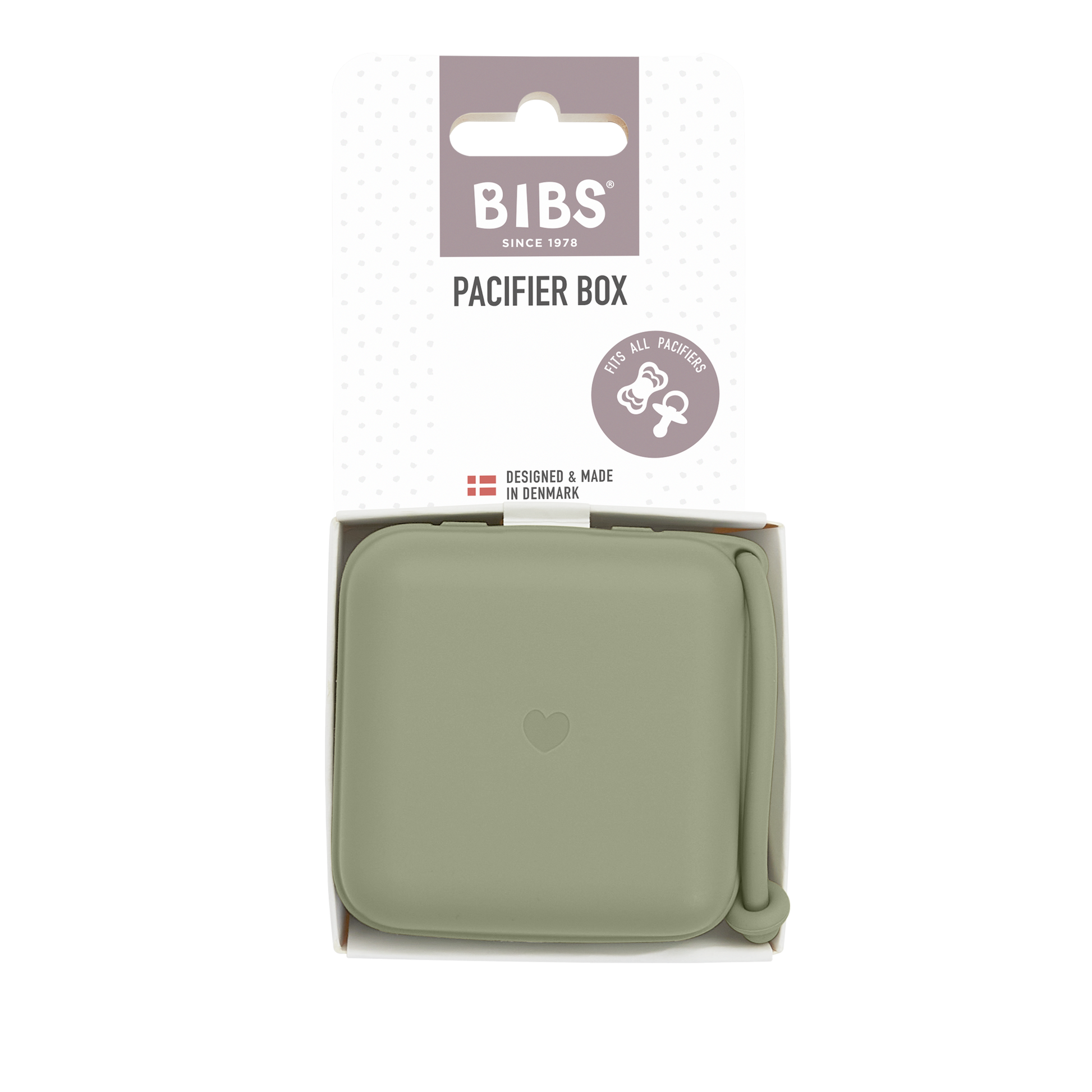 BIBS - Multipurpose Pacifier Box | Sage BIBS - Multipurpose Pacifier Box | Sage