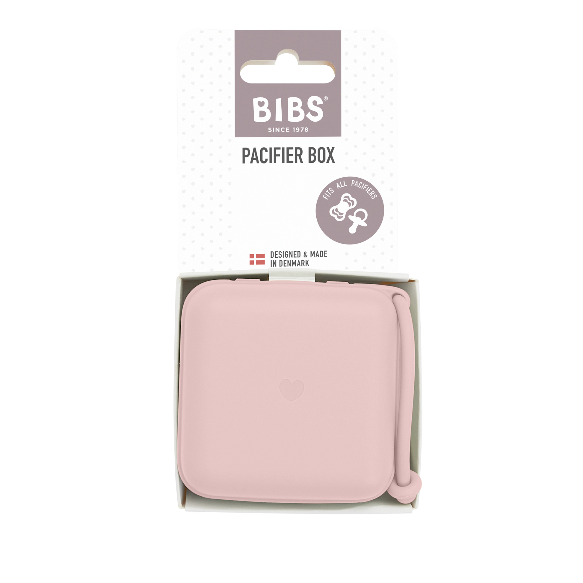 BIBS - Multipurpose Pacifier Box | Blush BIBS - Multipurpose Pacifier Box | Blush