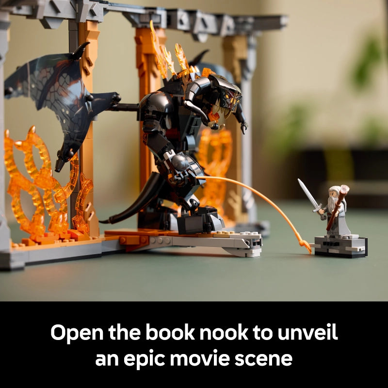 Lego - The Lord of the Rings: Balrog Book Nook 1201 Pcs 18Y+ — BambiniJO Jordan