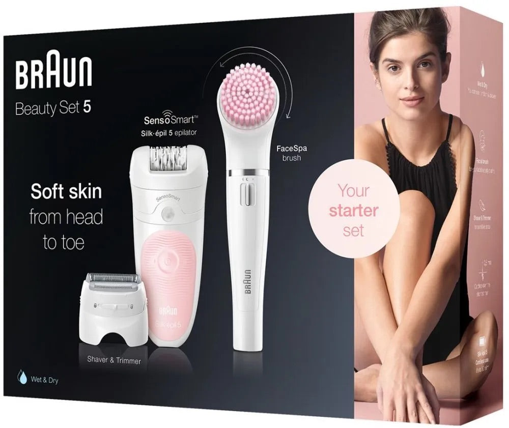 Braun - Silk Epil Wet & Dry Epilator 5-875BS