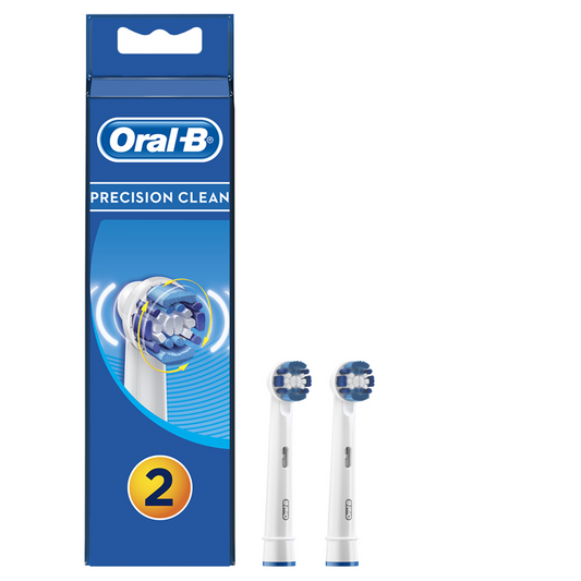 Oral-B Braun - Replacement Brush Heads Precision Clean 2 Pack