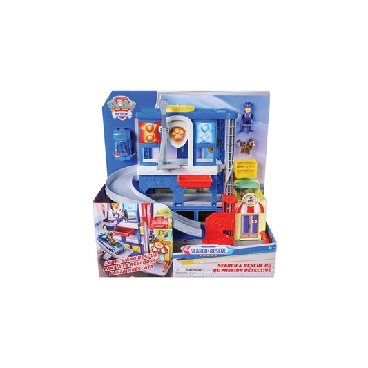 Paw Patrol - Search & Rescue Pup Squad HQ Playset | 3Y+