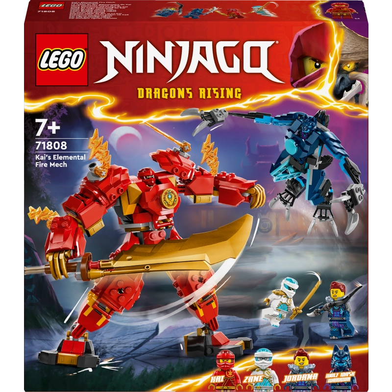Lego - Kai's Elemental Fire Mech 322 Pcs 7Y+ — BambiniJO Jordan