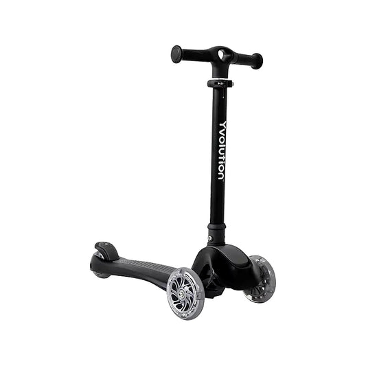 Yvolution - Y Glider Air 3-Wheel Premium Scooter- Black | 3-8 Years