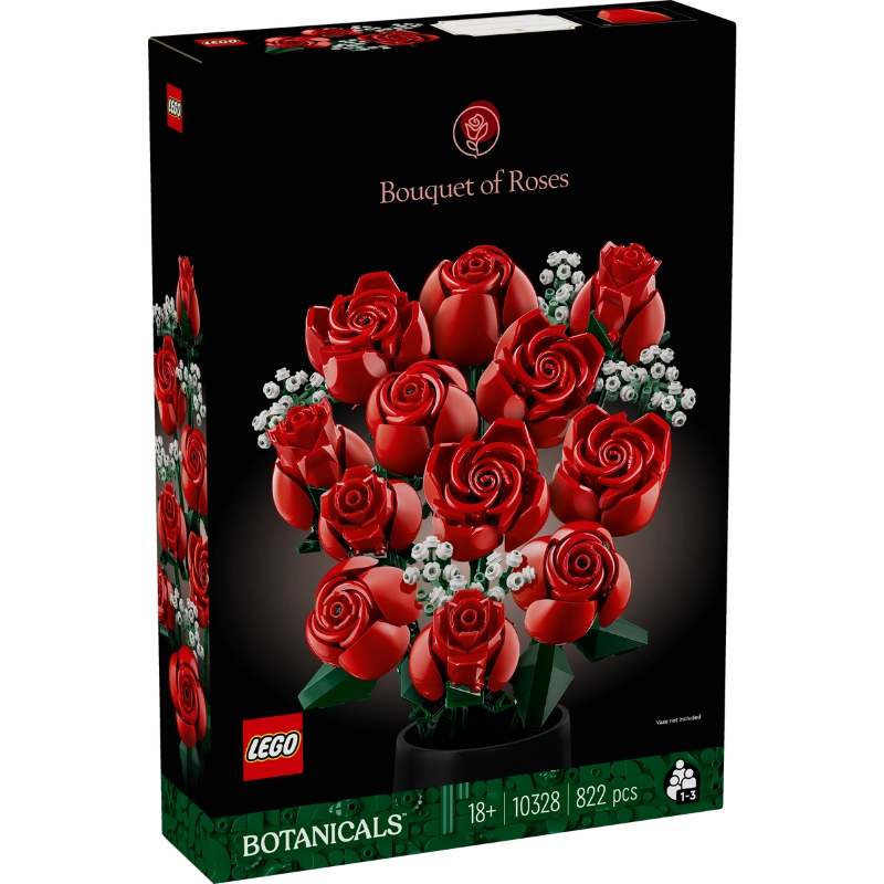 Lego - Bouquet of Roses 822 Pcs 18Y+ — BambiniJO Jordan