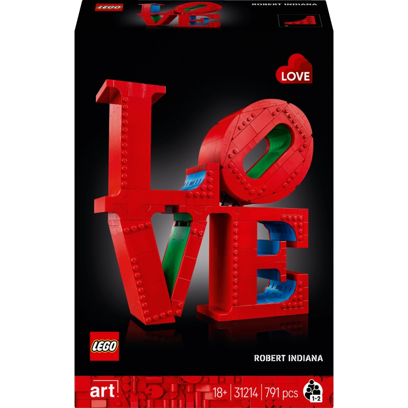 ليغو - LOVE | 791 قطعة | 18 سنة فأكثر ليغو - LOVE | 791 قطعة | 18 سنة فأكثر