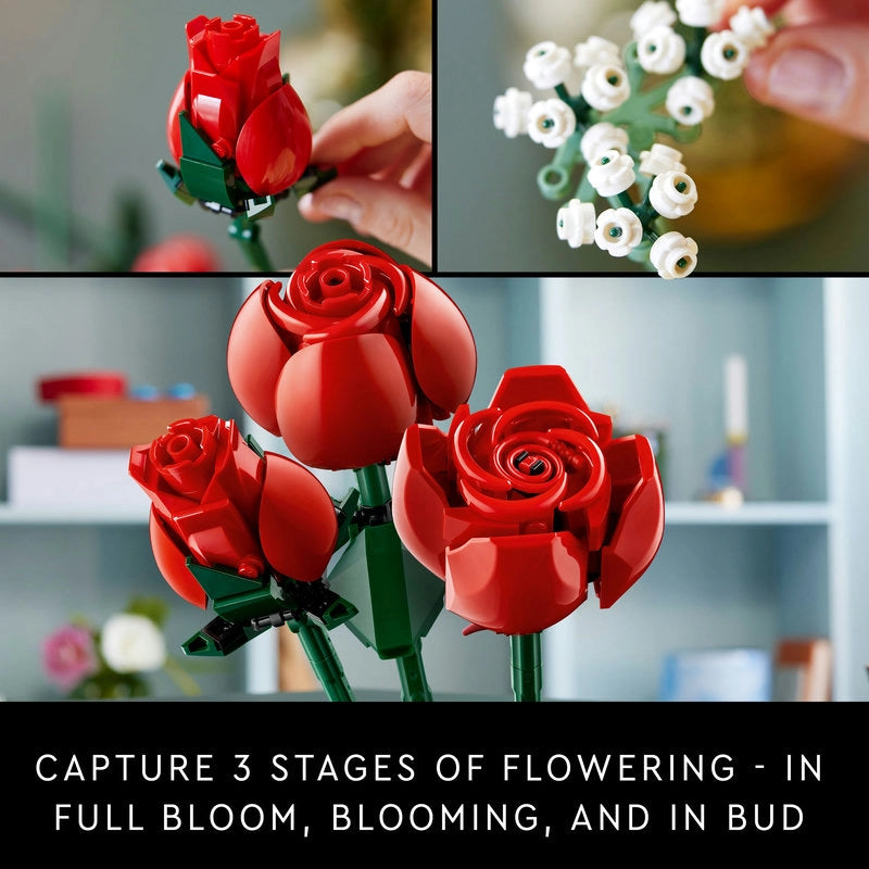 Lego - Bouquet of Roses 822 Pcs 18Y+ — BambiniJO Jordan