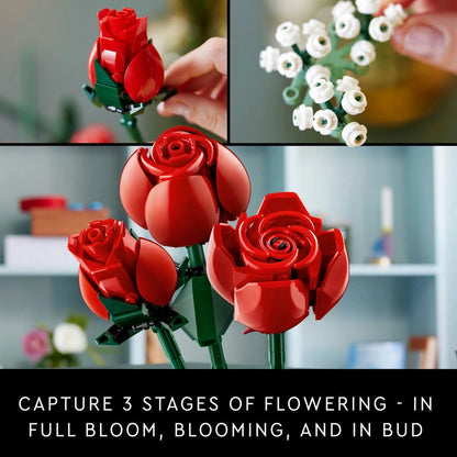 Lego - Bouquet of Roses 822 Pcs 18Y+ — BambiniJO Jordan