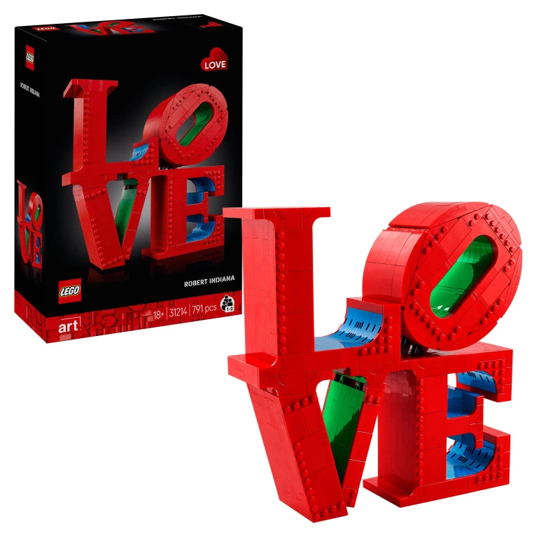 ليغو - LOVE | 791 قطعة | 18 سنة فأكثر ليغو - LOVE | 791 قطعة | 18 سنة فأكثر