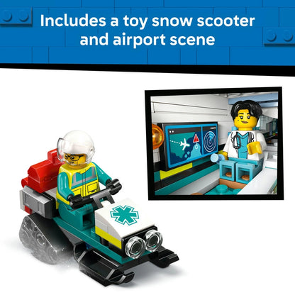 Lego - Emergency Air Ambulance Airplane 403 Pcs 6Y+ — BambiniJO Jordan