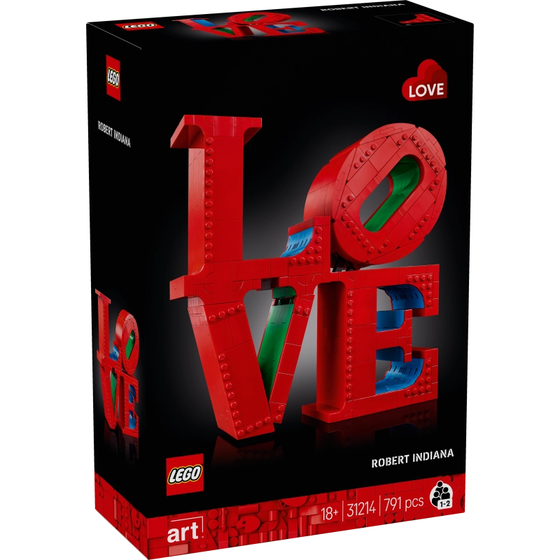 ليغو - LOVE | 791 قطعة | 18 سنة فأكثر ليغو - LOVE | 791 قطعة | 18 سنة فأكثر