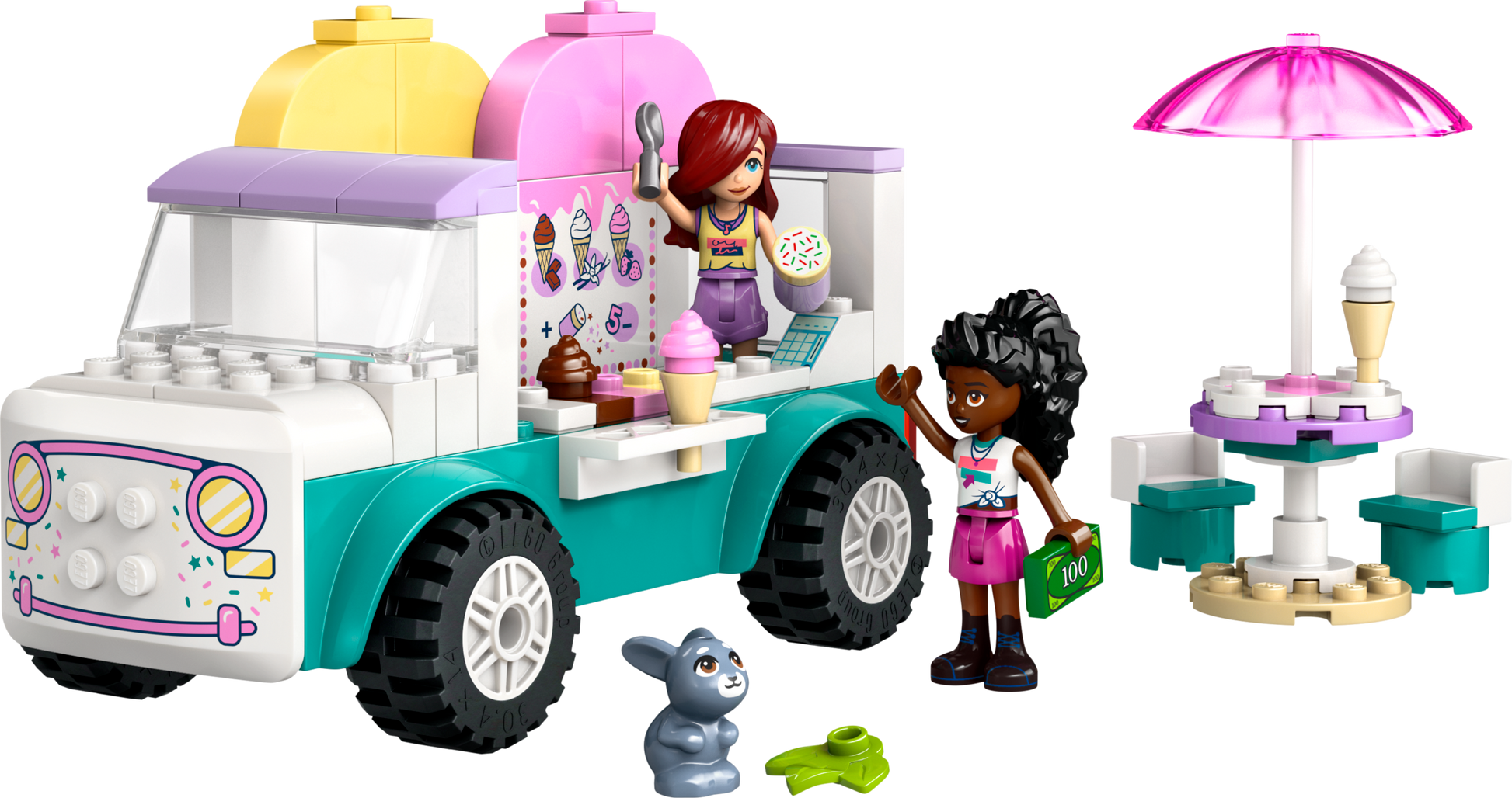 Lego - Heartlake City Ice Cream Truck | 92 Pcs | 4Y+