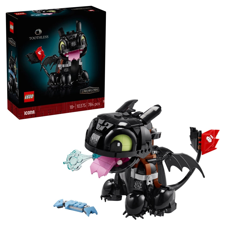 Lego - How to Train Your Dragon: Toothless (Rare Edition) | 784 Pcs | 18Y+ Lego - How to Train Your Dragon: Toothless (Rare Edition) | 784 Pcs | 18Y+