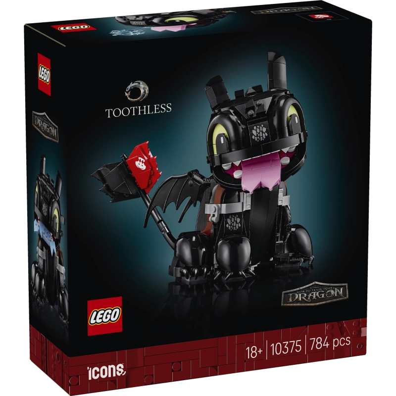 Lego - How to Train Your Dragon: Toothless (Rare Edition) | 784 Pcs | 18Y+ Lego - How to Train Your Dragon: Toothless (Rare Edition) | 784 Pcs | 18Y+