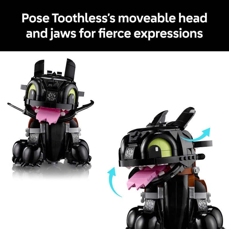 Lego - How to Train Your Dragon: Toothless (Rare Edition) | 784 Pcs | 18Y+ Lego - How to Train Your Dragon: Toothless (Rare Edition) | 784 Pcs | 18Y+