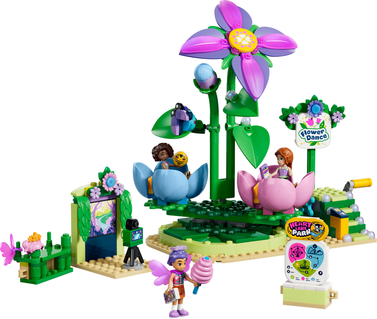 Lego - Spinning Flower & Fairy Teacup Ride | 321 Pcs | 7Y+