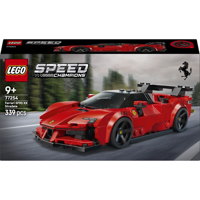 ليغو - فيراري SF90 XX سترادالي سيارة رياضية | 339 قطعة | 9 سنوات فأكثر ليغو - فيراري SF90 XX سترادالي سيارة رياضية | 339 قطعة | 9 سنوات فأكثر
