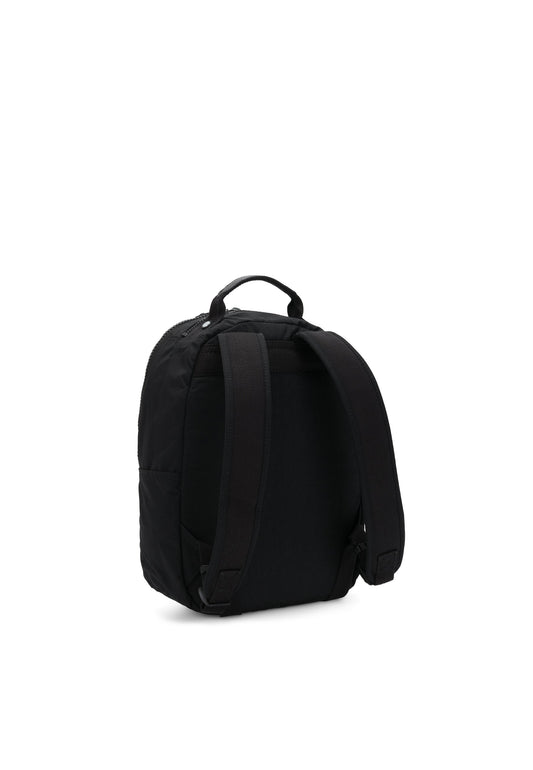 Kipling SEOUL S backpack Metallic Black - side view — BambiniJO Jordan