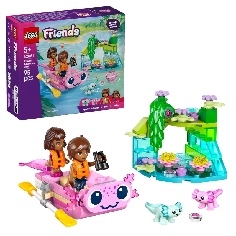 Lego - Axolotl Adventure Boat 95 Pcs 5Y+ — BambiniJO Jordan