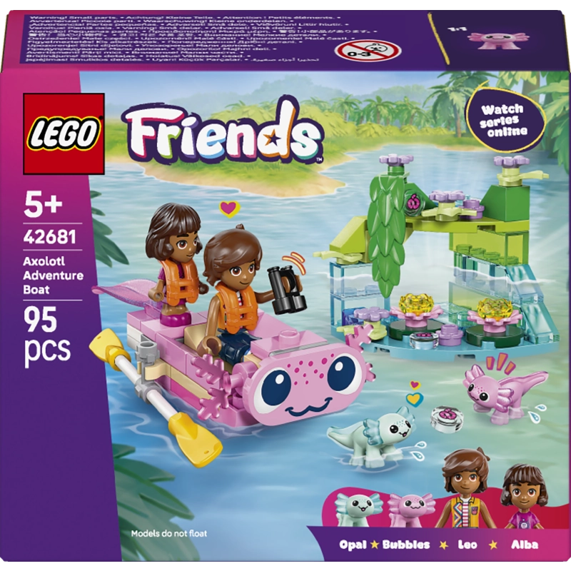 Lego - Axolotl Adventure Boat 95 Pcs 5Y+ — BambiniJO Jordan