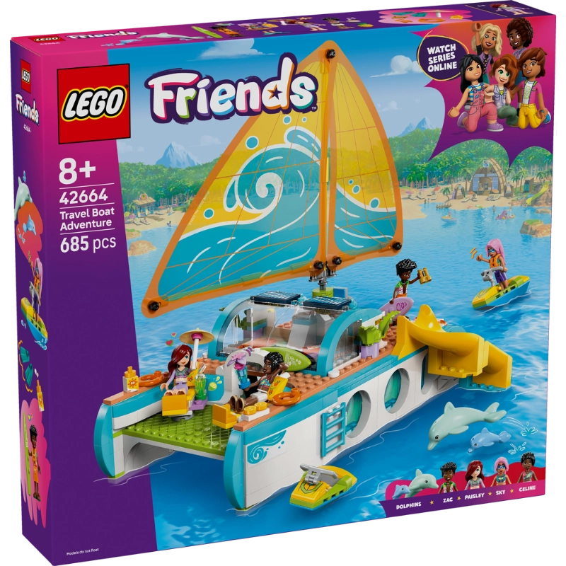 Lego - Travel Boat Adventure 685 Pcs 8Y+ — BambiniJO Jordan