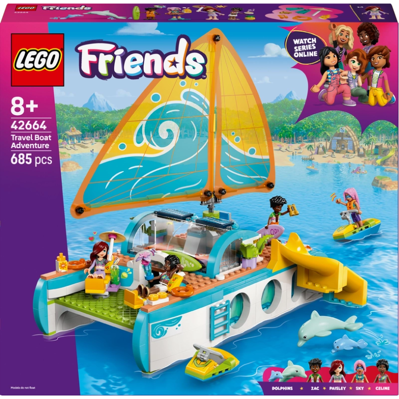Lego - Travel Boat Adventure 685 Pcs 8Y+ — BambiniJO Jordan