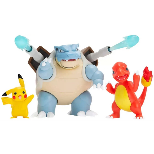 Pokemon - Battle Figure Multipack 3 Figures (Pikachu, Charmeleon, Blastoise) | 4Y+ — BambiniJO Jordan