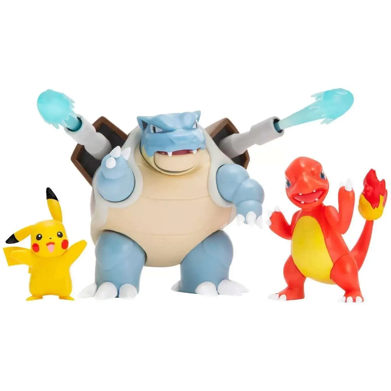 Pokemon - Battle Figure Multipack 3 Figures (Pikachu, Charmeleon, Blastoise) | 4Y+