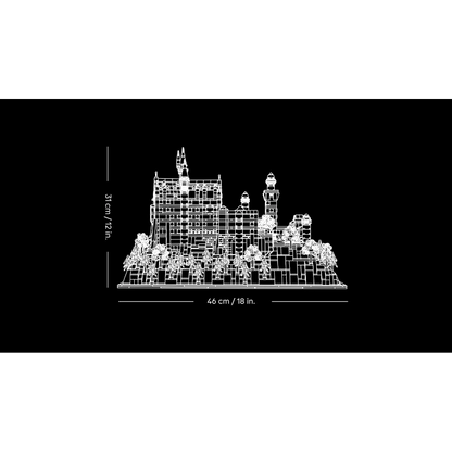 Lego - Neuschwanstein Castle 3455 Pcs 18Y+ — BambiniJO Jordan